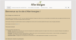 Desktop Screenshot of alterenergies.org