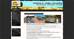 Desktop Screenshot of alterenergies.fr